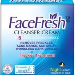 Face Fresh cleanser cream removes freckles, acne marks, age spots, wrinkles and dark circles