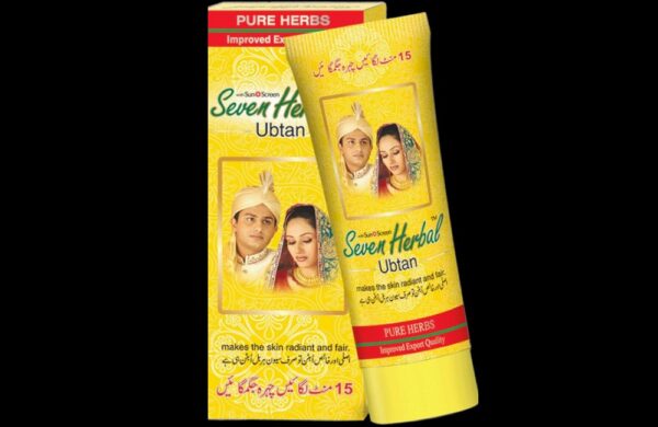 with Sun screen Seven Herbal Ubtan