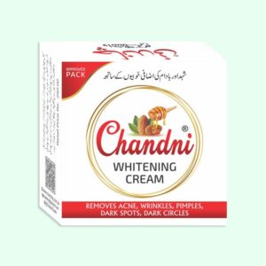 Chandni Whitening Cream Removes Acne, Wrinkles, Pimples, Dark Spots, Dark Circles