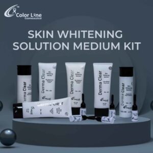 Skin Whitening Solution Medium Kit Derma Clear Advance Facial Kit