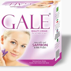 Gale Whitening Saffron Cream for All Types of Skin - Removes Acne, Wrinkle, Freckle, Dark Circles & Dark Spots
