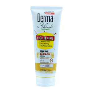 Derma Skins Pure Organic for all skin for skin lightening benefits are Amonia Free, Non itching, No preservatives Skin Bleach Mask for face