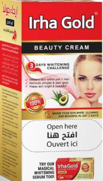 Irha Gold Beauty Cream - Radiance, Pimple and Dark Spot Solution